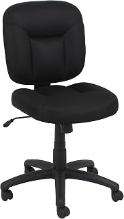 Amazon Basics Low-Back Armless Office Desk Chair