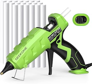 SEEKONE Full Size Hot Glue Gun 60/100W Dual Power