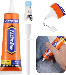 FITTDYHE Fabric Glue Permanent 60 ML