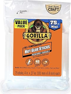 Gorilla Hot Glue Sticks Mini Size