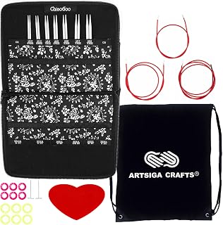 ChiaoGoo Twist Red Lace 4-inch Small 7400-S Interchangeable Set