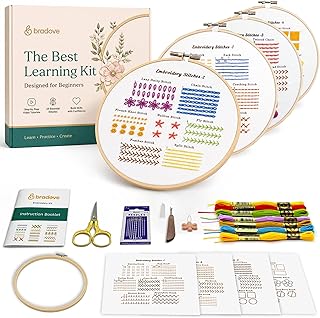 Bradove Classic Embroidery Learning Kit