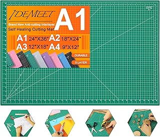 Idemeet Density-upgraded 24x36 Large Self Healing Sewing Mat