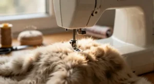 Can a regular sewing machine sew fur