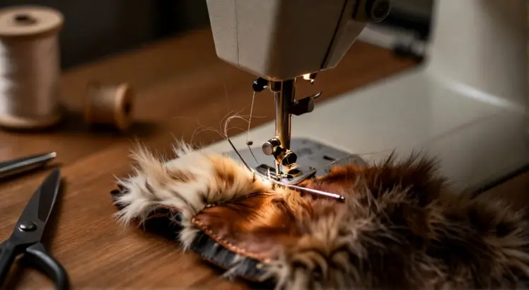 Is it hard to sew fur