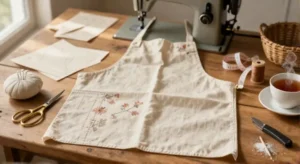 how to sew an apron