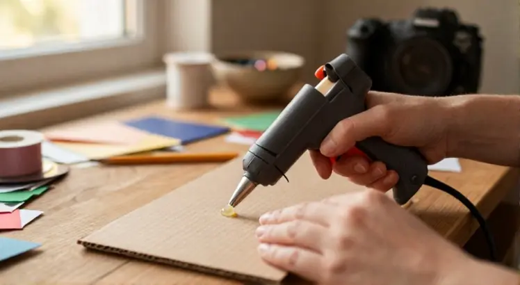 how to use glue gun for first time