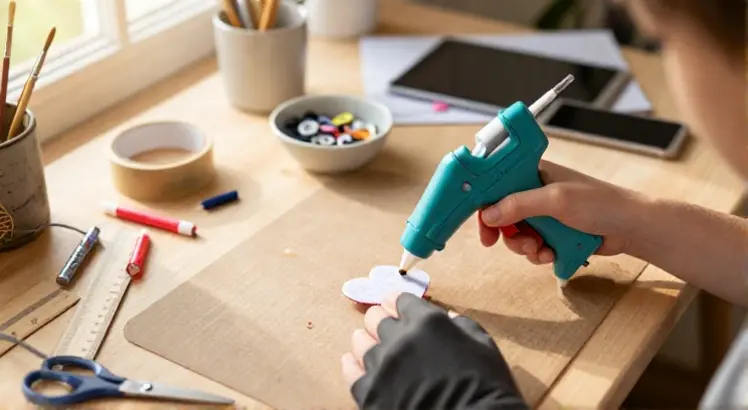how to use hot glue gun for beginners