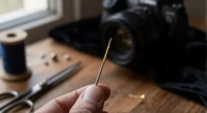 how to use metallic thread