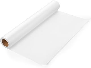 Tracing Paper Roll 12 in × 25 yd, White Translucent for Sewing, Drawing