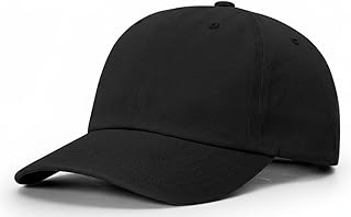 Men Women Adjustable Cap Deep Crown Athletic Hat, All Cotton Dad Hat
