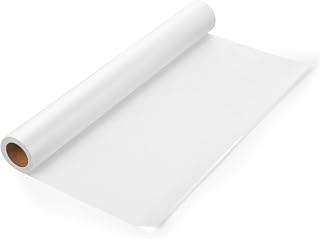 Tracing Paper Roll 17 in × 25 yd, White Translucent for Sewing, Drawing