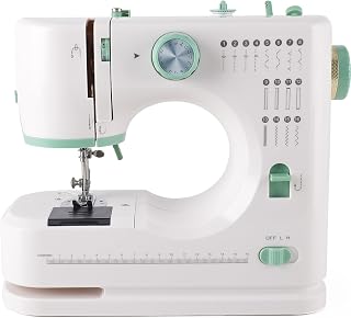 Twin Needle Sewing Machine, 16 Stitches Double Thread