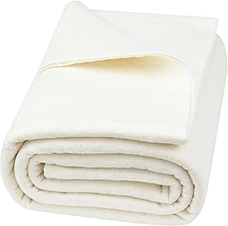 PLANTIONAL 47x59 Grinding Natural Cotton Quilt Batting