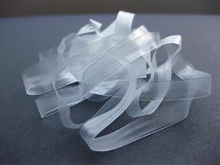 Anytape 1/4 Inch Clear Elastic Band, 10 Yards