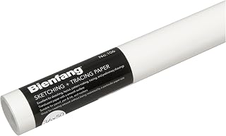 Bienfang Sketching & Tracing Paper Roll, White, 36 Inches x 50 Yards