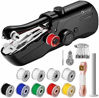 Cordless Handheld Sewing Machine for Beginners Black