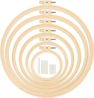 Caydo Embroidery Hoops with Needles Set