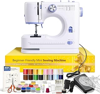 Portable Tabletop Beginner Mini Sewing Machine for Home Use