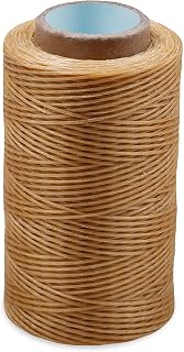 MIUSIE 284Yards Leather Sewing Waxed Thread Assorted Colors