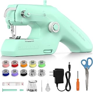 Vaspow Double Thread Handheld Sewing Machine