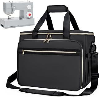 Anitor Sewing Machine Carrying Case with Removable Padding