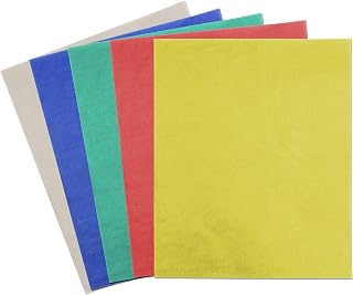 Juvale Tracing Paper for Sewing - 5 Colors, 9 x 11 in, 50 Sheets