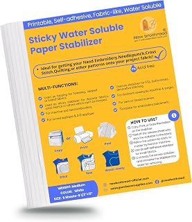 New brothread Sticky Water Soluble Stabilizer