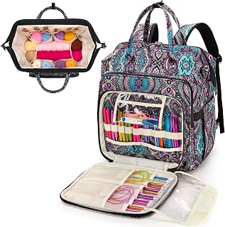 LoDrid Knitting Backpack with Oversized Grommets