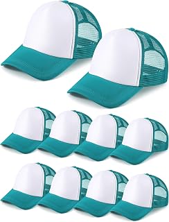 10 Pcs Sublimation Blank Trucker Hats Bulk