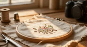 cheap fabric for bead embroidery