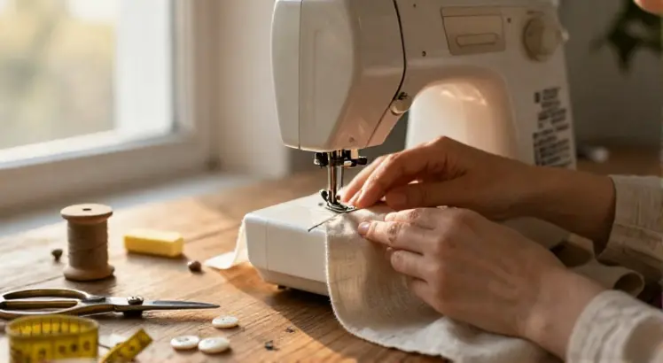 handheld sewing machine how to use