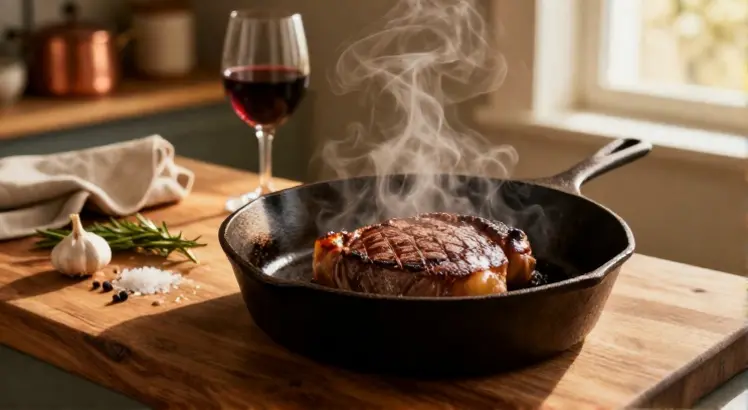 how long does cast iron stay hot
