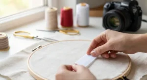 how to use embroidery stabilizer